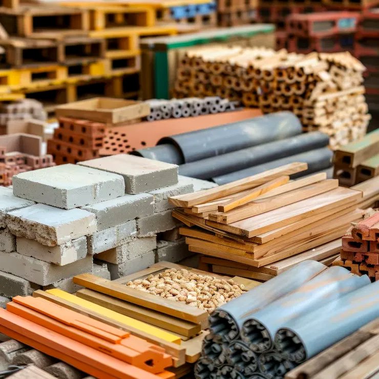 Building material sample